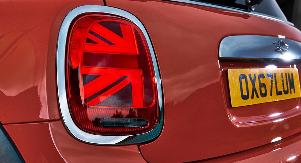 Mini får Union Jack i baklyktorna