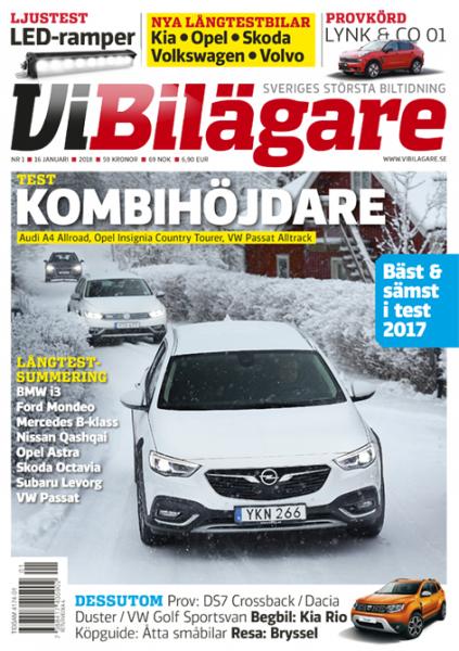 Vi Bilägare 01/2018 – nytt nummer