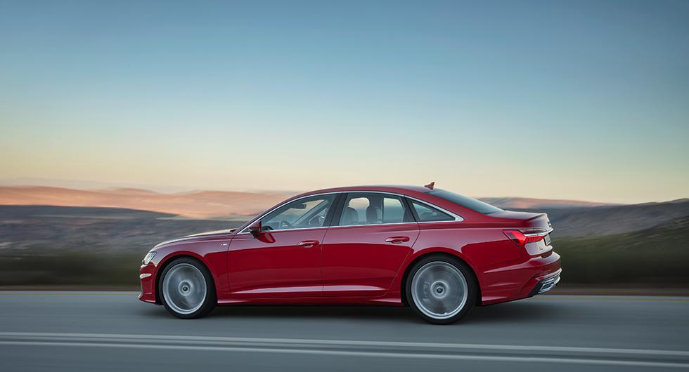 Audi A6 härmar storasyskonen