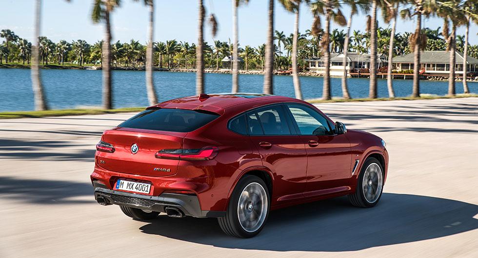 Ny BMW X4 i sommar