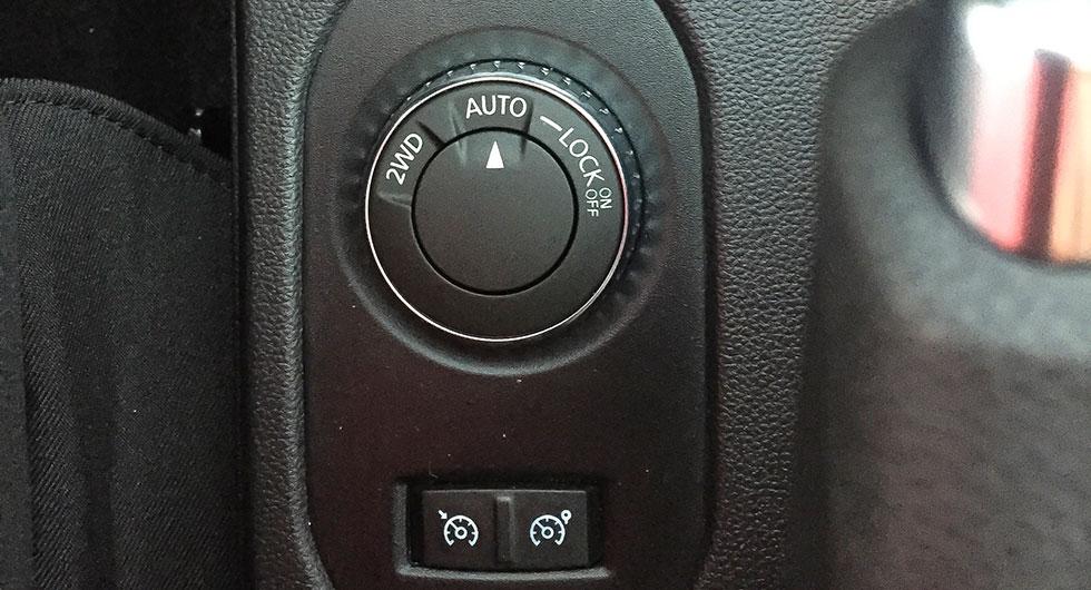 Förhållandevis låg etta och 4WD från Nissan ger skaplig framkomlighet.