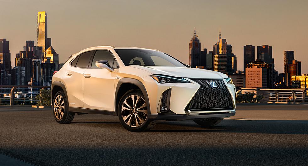 Utseendet på Lexus UX