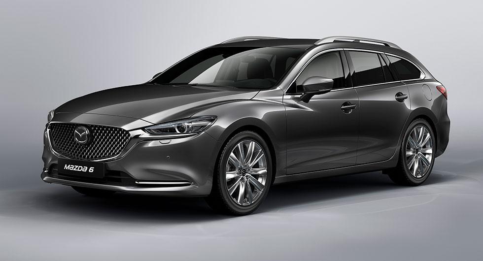 Förnyad Mazda 6 som kombi