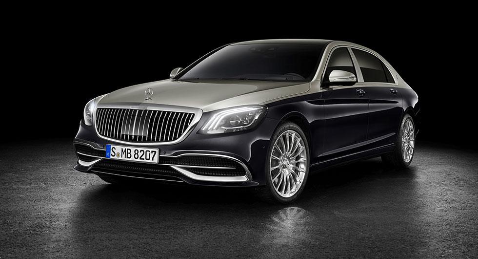 Mercedes-Maybach S-klass i ny kostym