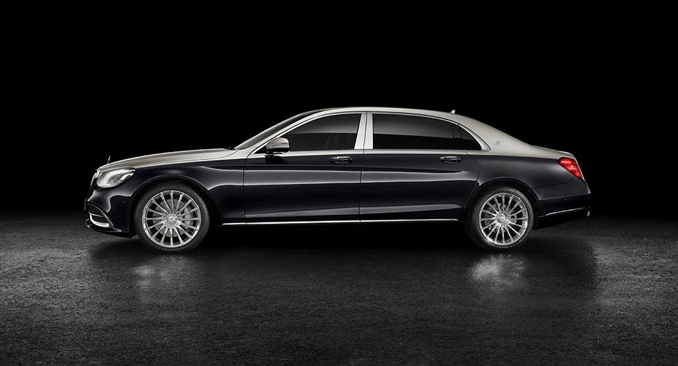 Mercedes-Maybach S-klass i ny kostym