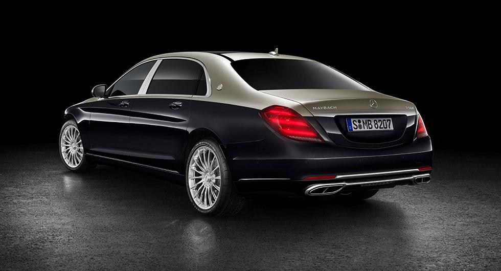 Mercedes-Maybach S-klass i ny kostym