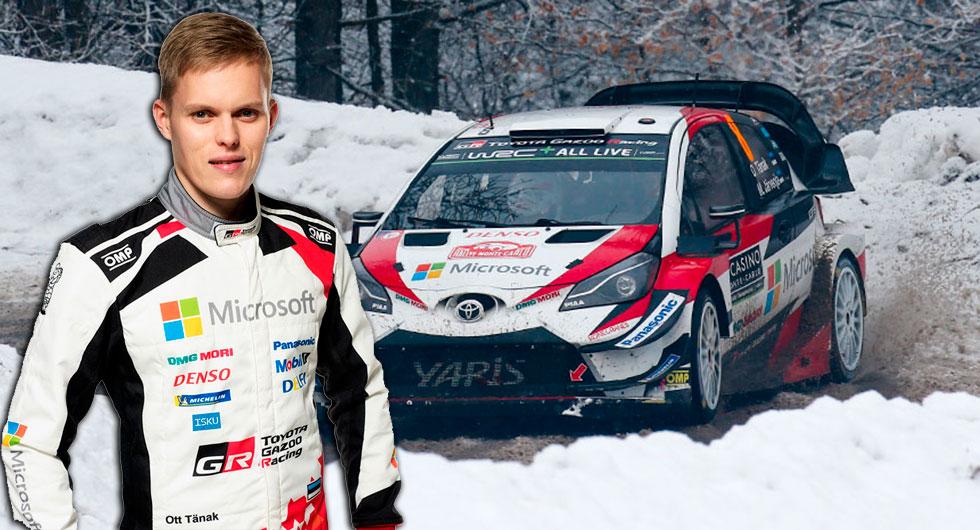 Toyotaföraren Ott Tänak kan skrälla i årets Svenska Rally.