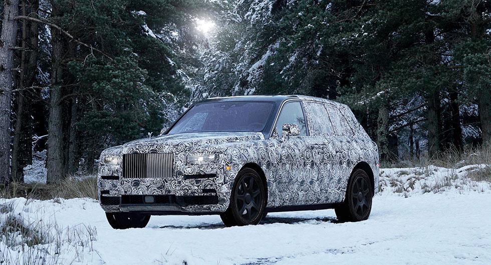 Suv från Rolls-Royce kommer att heta Cullinan