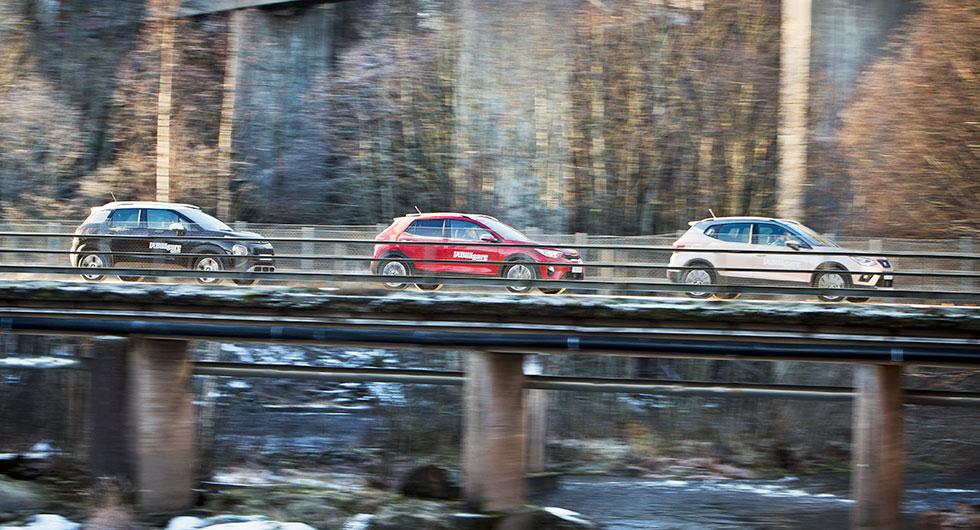 Ljustest: Citroën C3 Aircross, Kia Stonic, Seat Arona (2017)