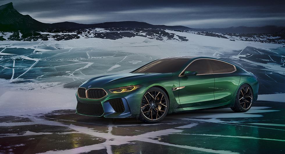 BMW M8 Gran Coupe kommer 2019