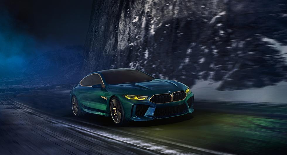 BMW M8 Gran Coupe kommer 2019