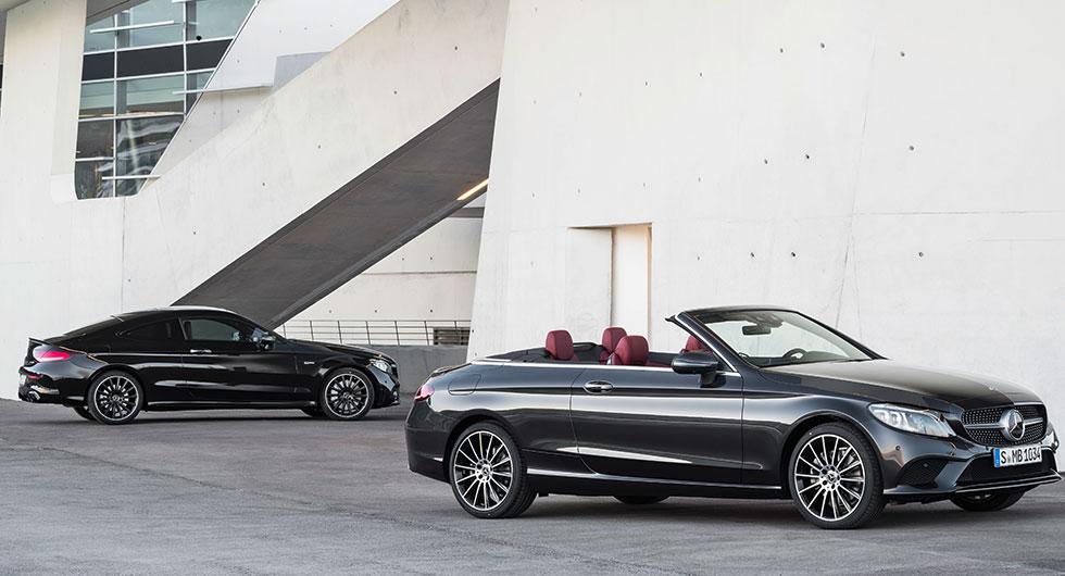 Mercedes förnyar C-klass Coupé och Cabriolet