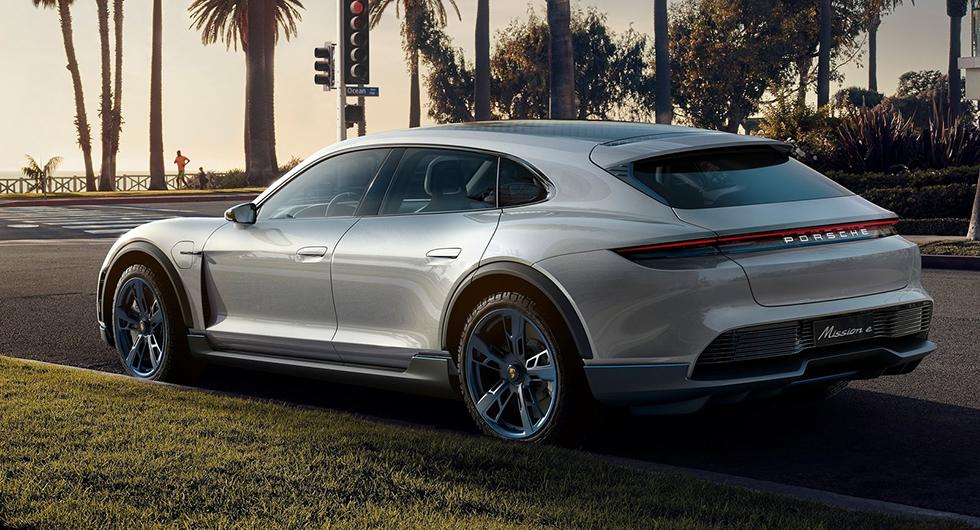 Terränganpassad Porsche på el