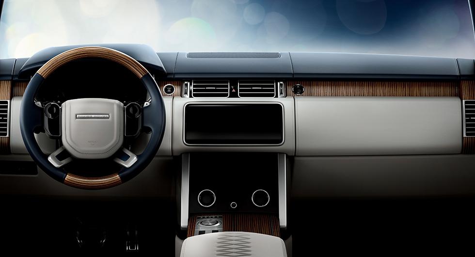 Quiltad lyx i Range Rover SV Coupe