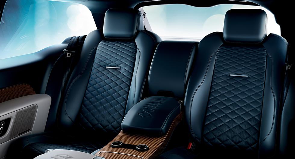 Quiltad lyx i Range Rover SV Coupe