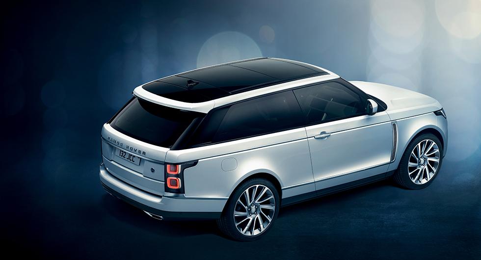 Quiltad lyx i Range Rover SV Coupe