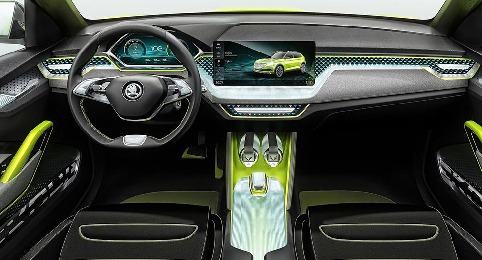 Här är gashybriden Skoda Vision X