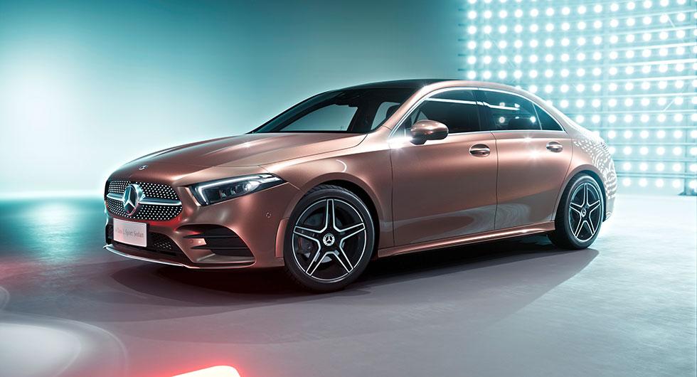 Mercedes A-klass som lång sedan