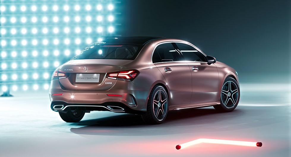 Mercedes A-klass som lång sedan
