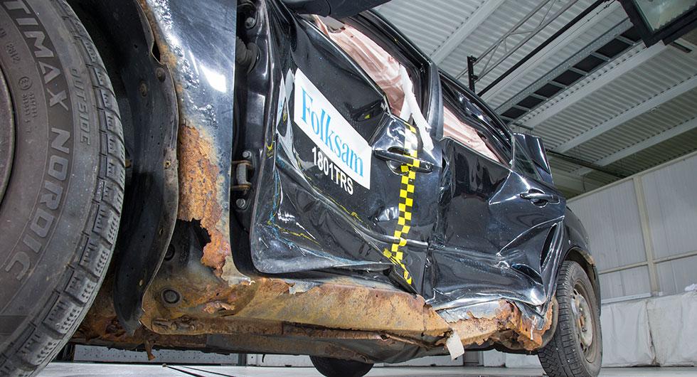 Trots rejäla rostangrepp och därmed också sämre krocksäkerhet var de exemplar av Mazda6 som testades godkända av besiktningsföretag.