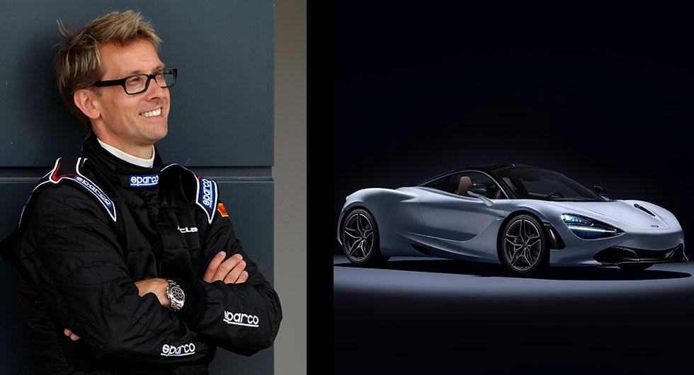 Kenny Bräck har tidigare hjälpt McLaren att utveckla sportbilen 720S. Nu blir han fast anställd som testchef.