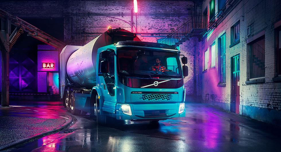 Elektrisk sopbil från Volvo