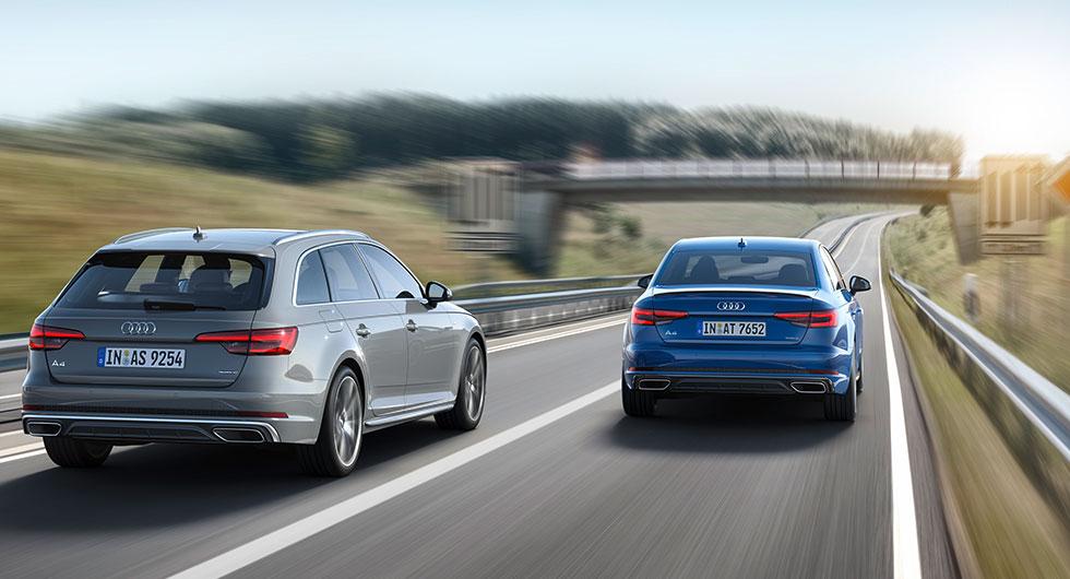 Snart kan du få Audi A4 i turboblått