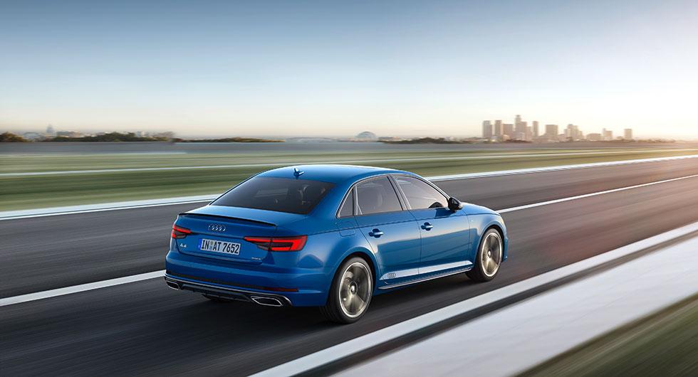 Snart kan du få Audi A4 i turboblått
