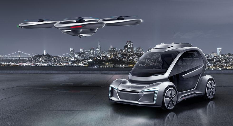 Audi ska testa flygande bilar