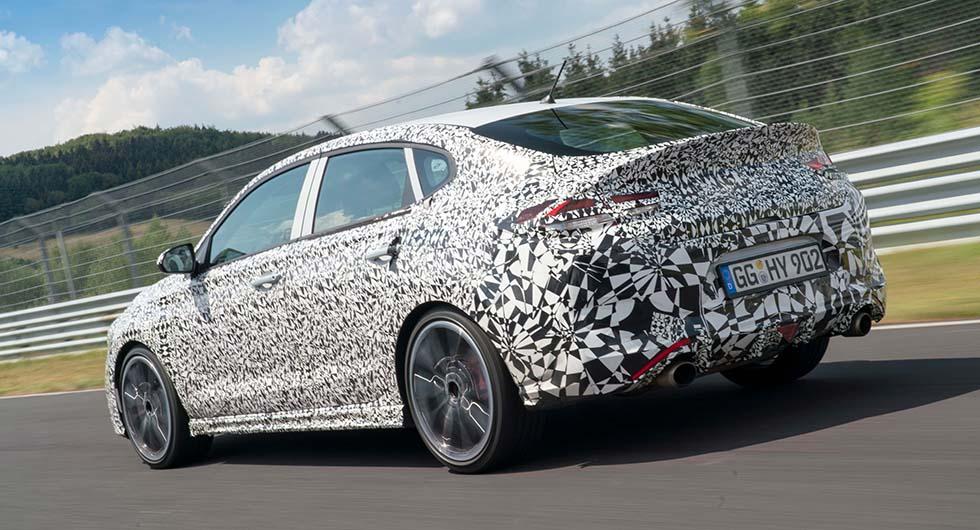 i30 Fastback i N-utförande på gång