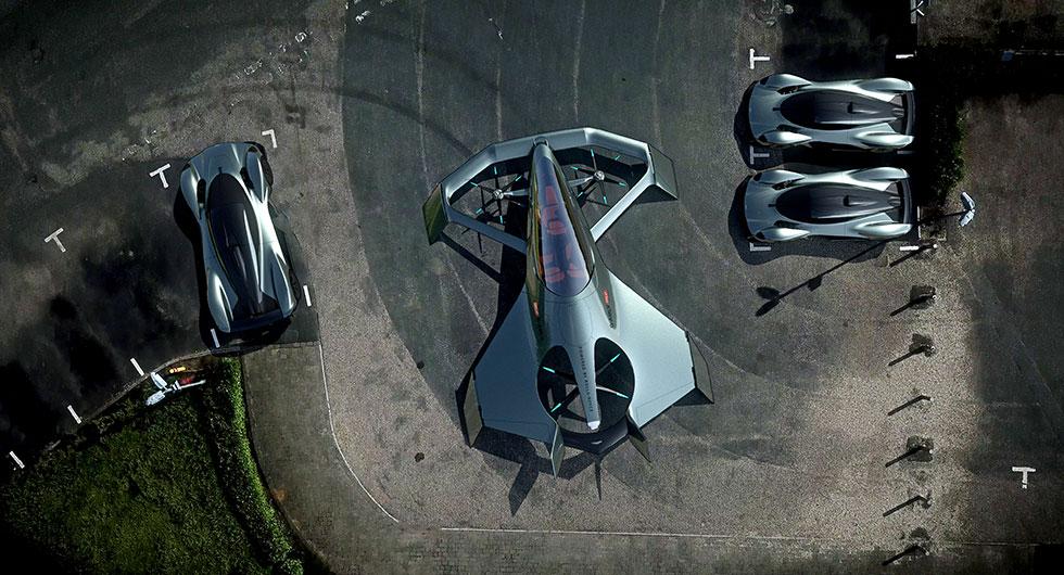 Aston Martin utvecklar flygande bil