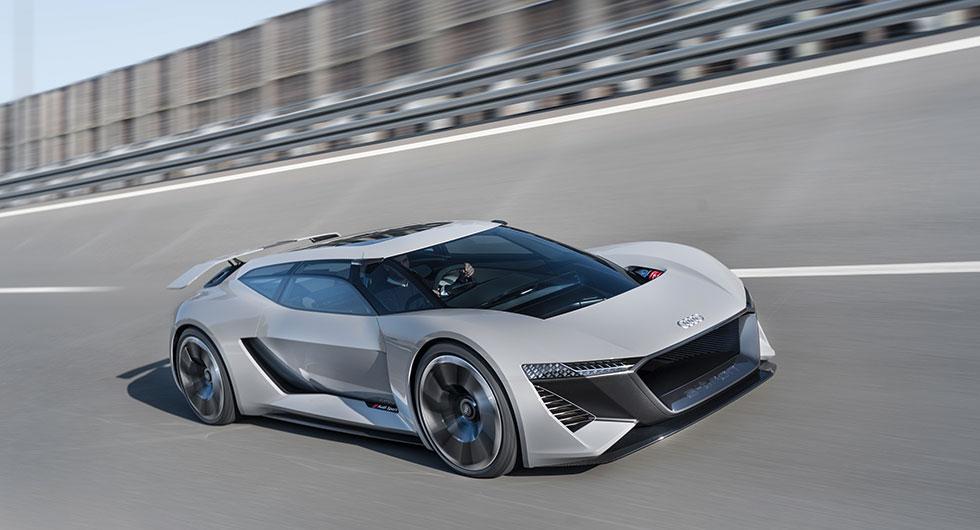 Flexibel förarplats i Audi PB18 e-tron