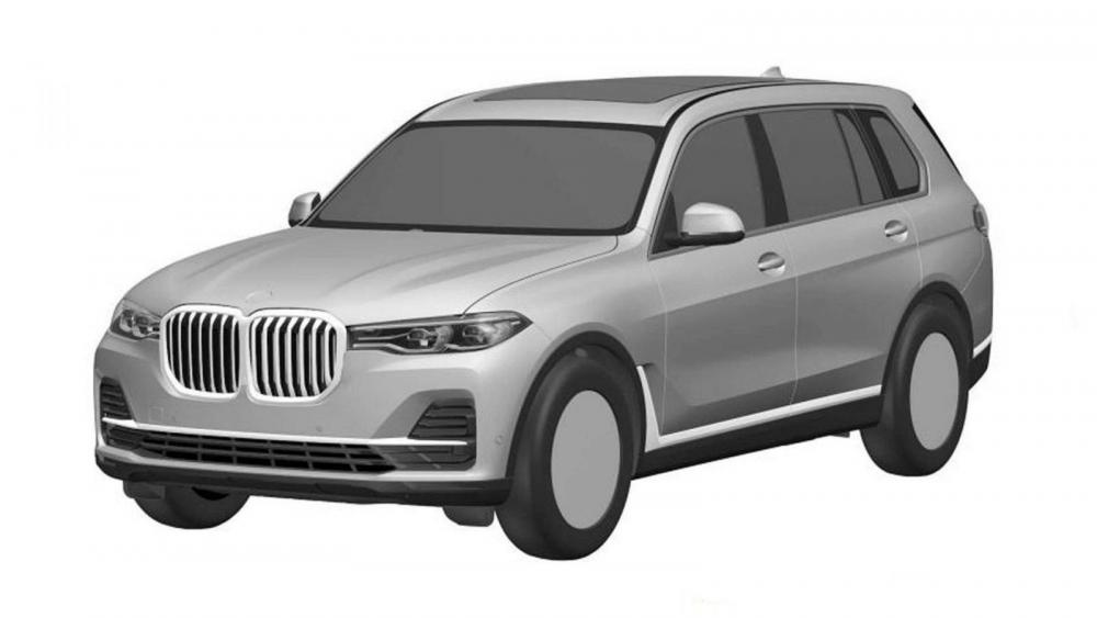 Patentbilder på BMW X7