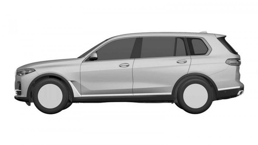 Patentbilder på BMW X7