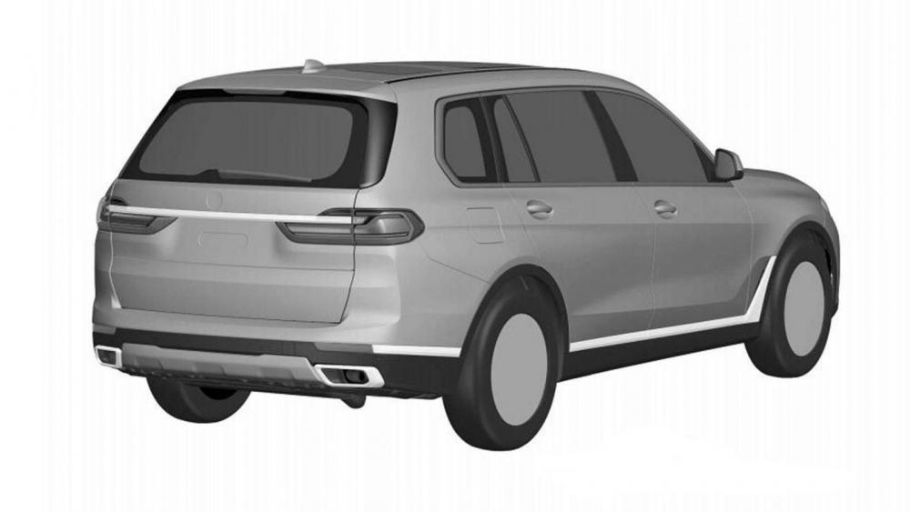 Patentbilder på BMW X7