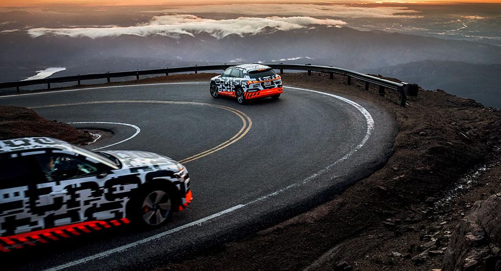 Audi e-tron en återvinnare