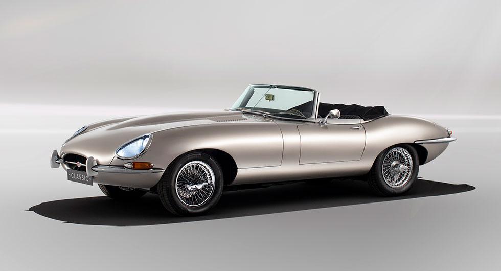 Jaguar gör eldriven E-Type
