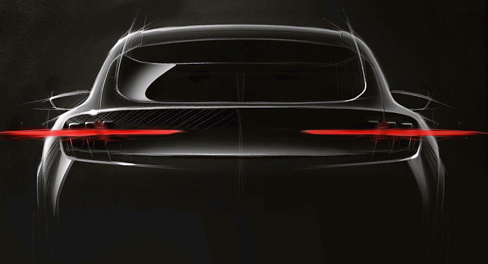 Ford släpper Mustang-inspirerad elbil 2020