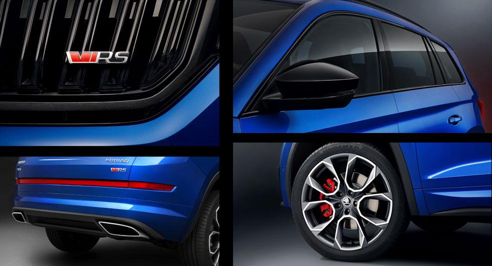 Kodiaq RS i detalj