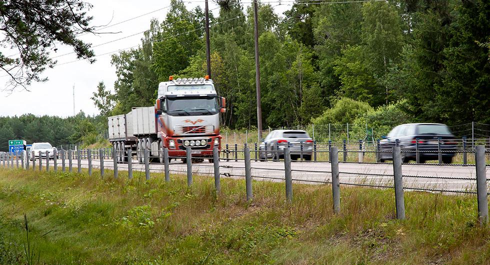 Hastighetskoll på europavägar