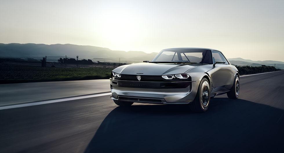 Peugeot spänner musklerna med e-Legend