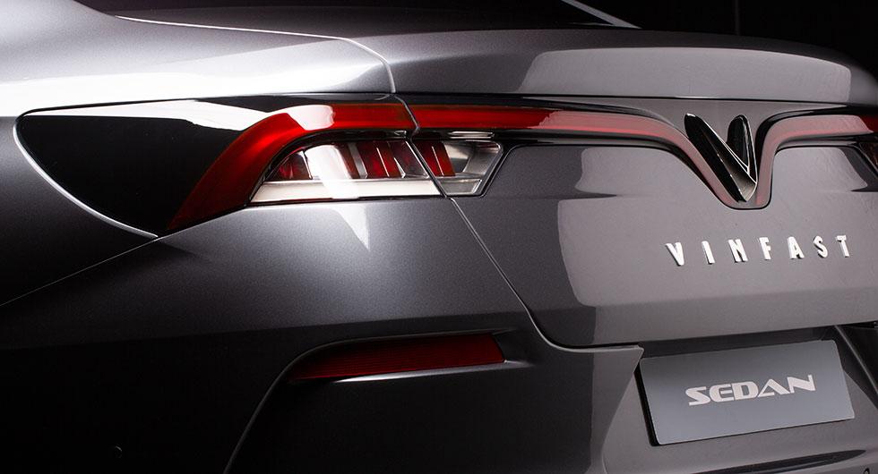 VinFast sedan.