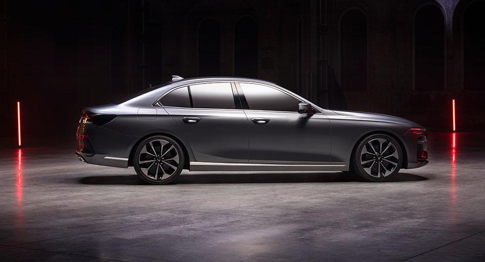VinFast sedan.