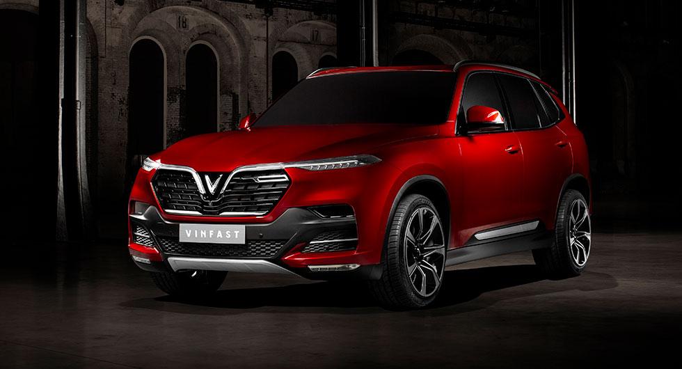 VinFast suv.