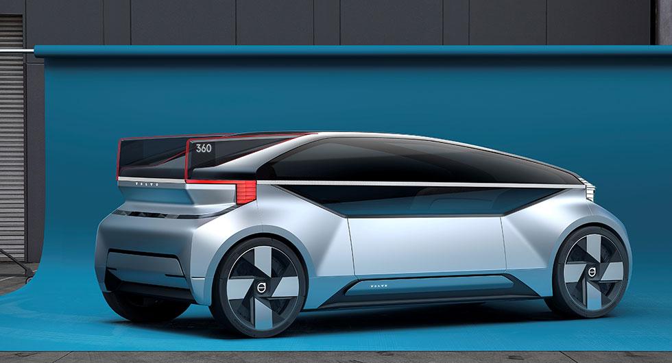 Volvos självkörande bil ersätter flygresor
