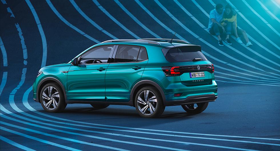 T-Cross en Polo på styltor
