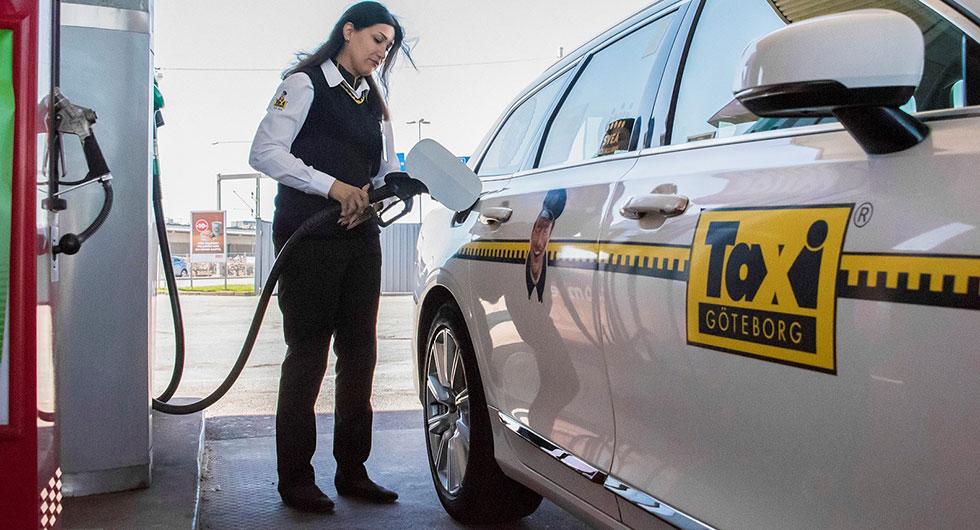 Volvo ger grönt ljus för HVO100 i taxi