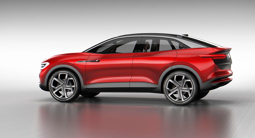 Konceptversion av Volkswagens kommande elsuv, T-Crozz. Biltillverkaren tror på en 50-procentig suv-andel i den framtida försäljningen.