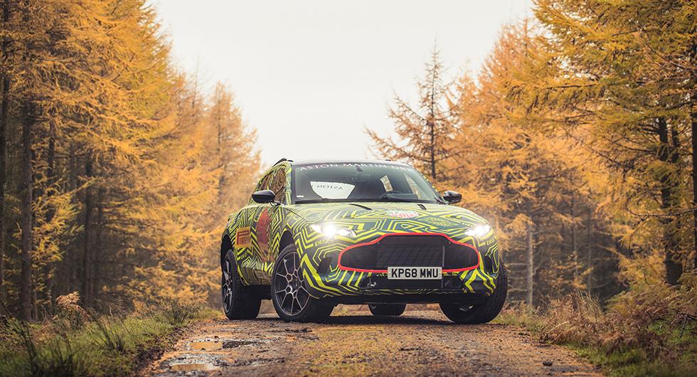 Aston Martin DBX snart här