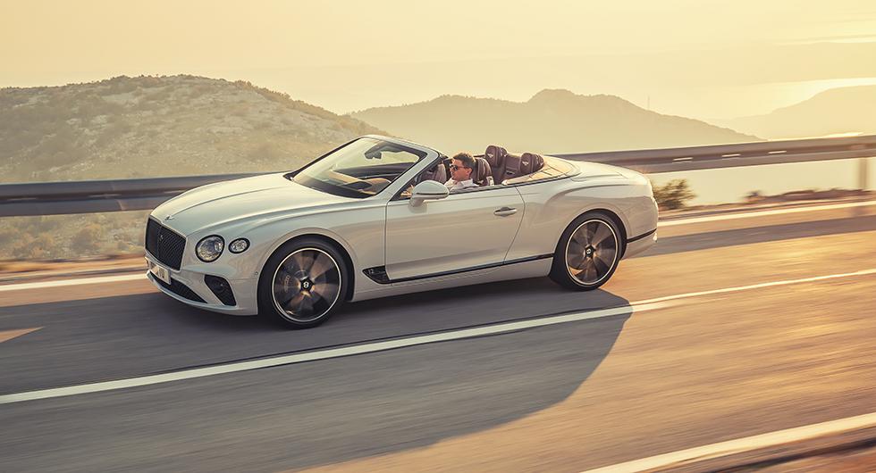 Continental GT Convertible får tweed-tak